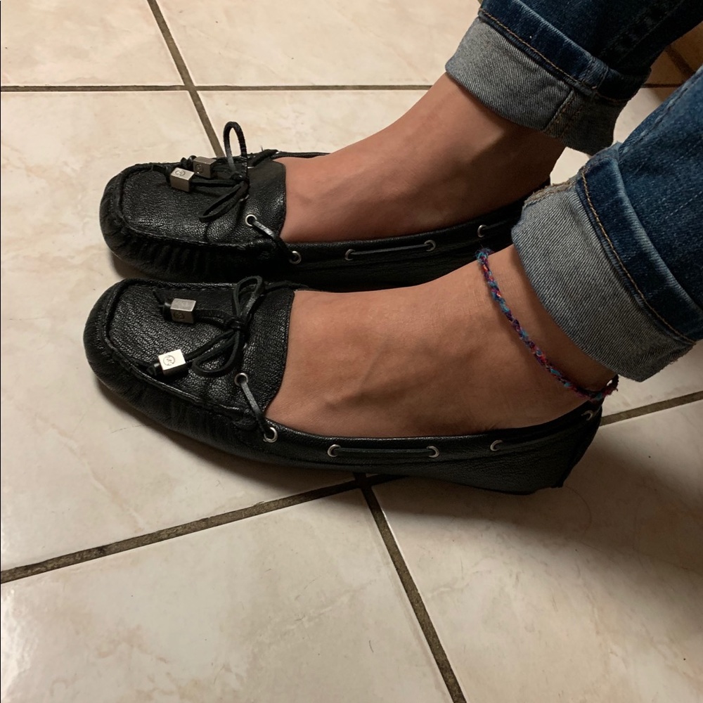 Michael Kors Leather Flats Sz 8. Loafers